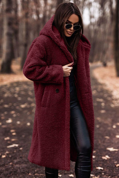 Berthaude Oversized Teddy Coat