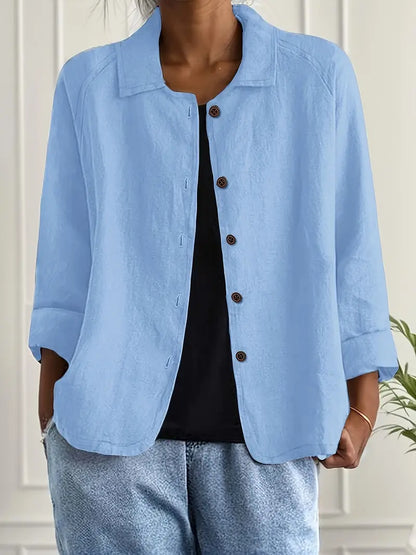 Jarmila Oversized Blazer with Button Front