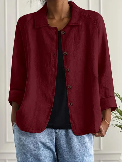 Jarmila Oversized Blazer with Button Front