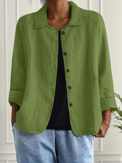 Jarmila Oversized Blazer with Button Front