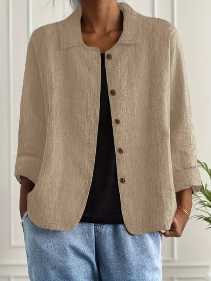 Jarmila Oversized Blazer with Button Front