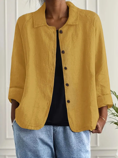 Jarmila Oversized Blazer with Button Front