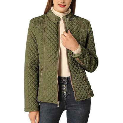 Erembourg Quilted Jacket with Stand Collar