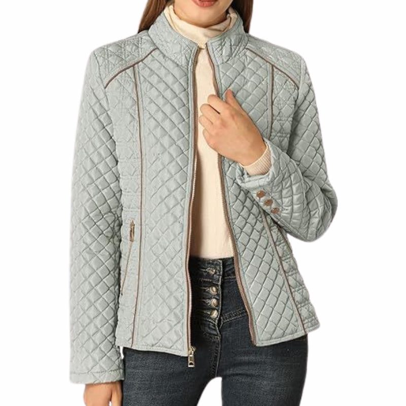 Erembourg Quilted Jacket with Stand Collar