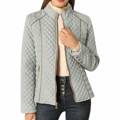 Erembourg Quilted Jacket with Stand Collar