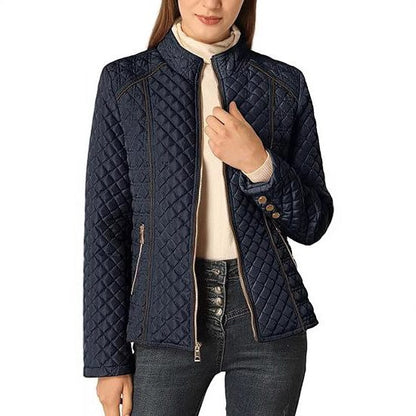 Erembourg Quilted Jacket with Stand Collar