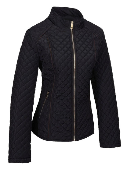 Erembourg Quilted Jacket with Stand Collar