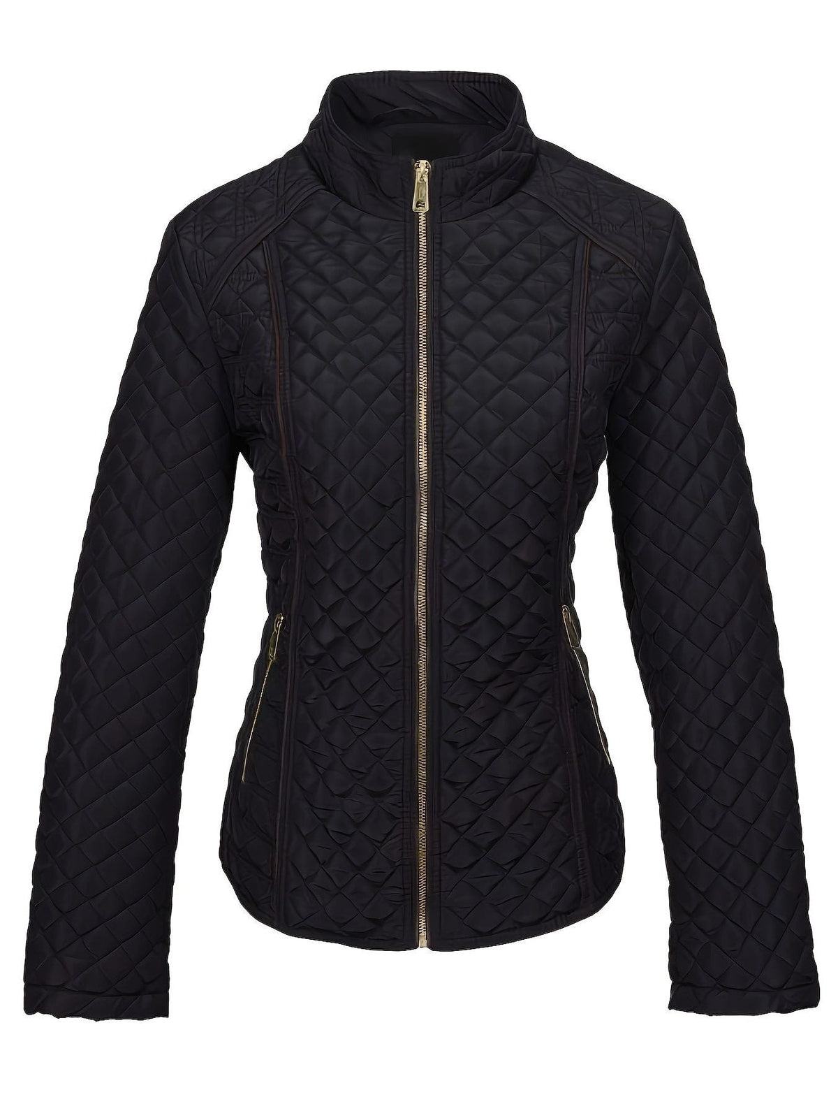 Erembourg Quilted Jacket with Stand Collar