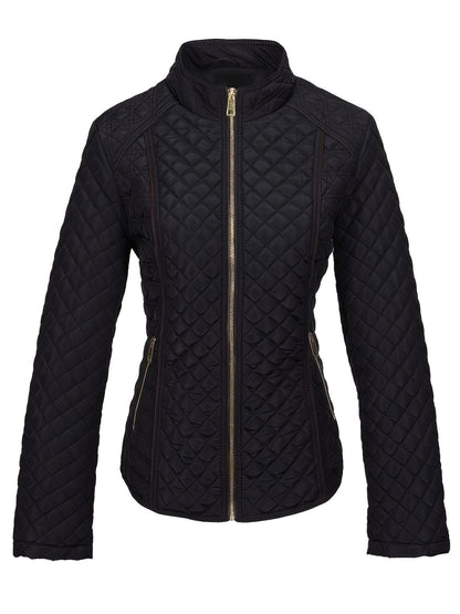 Erembourg Quilted Jacket with Stand Collar