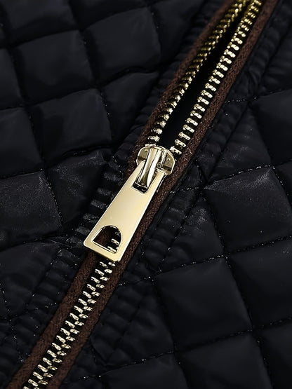 Erembourg Quilted Jacket with Stand Collar